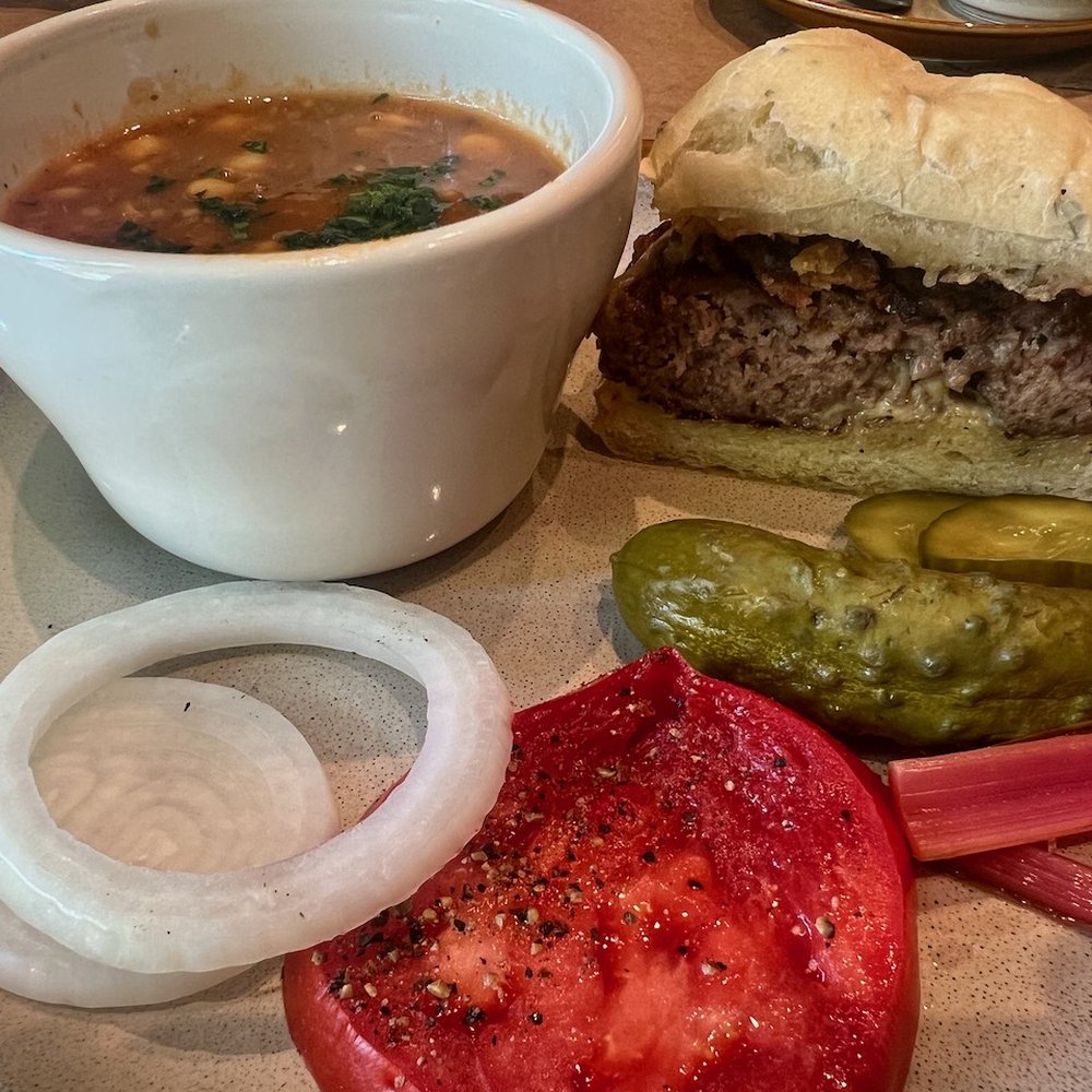 Higgins Restaurant - Grass fed burger, fermented veggies and black eye pea soup! - French Near Me - Portland, Oregon Higgins Restaurant - Grass fed burger, fermented veggies and black eye pea soup! - French Near Me - Portland, Oregon