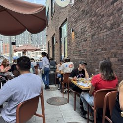 Two Hands - Outside seating.
