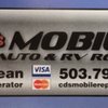 CD's Mobile Auto and RV Repair gift card