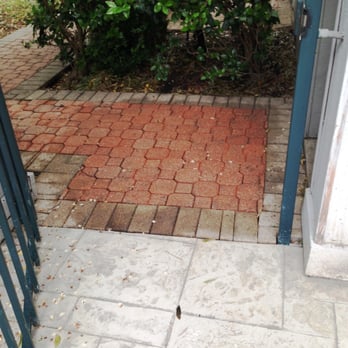 Aztec Decorative Concrete - Our pavers outside the stamped concrete area. - Masonry/Concrete Near Me