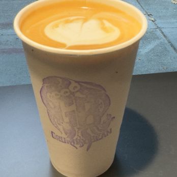 Grumpy Bean - Grumpiest Latte, extra shot and almond milk - Coffee & Tea Near Me - Seattle, Washington Grumpy Bean - Grumpiest Latte, extra shot and almond milk - Coffee & Tea Near Me - Seattle, Washington