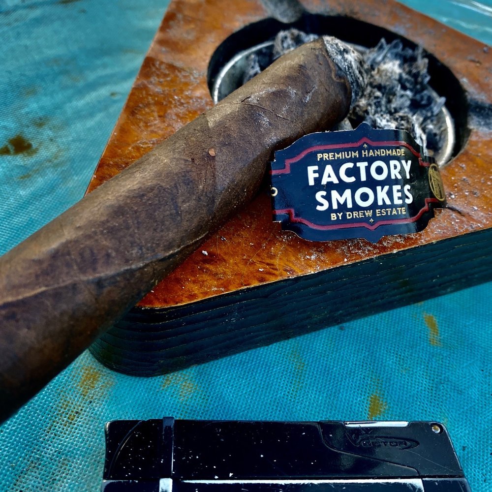 Factory Smokes Gordo Maduro, very nice!