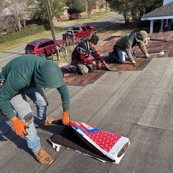 Miller Roofing Alabama - Roofing Team adding new Roof to our porch