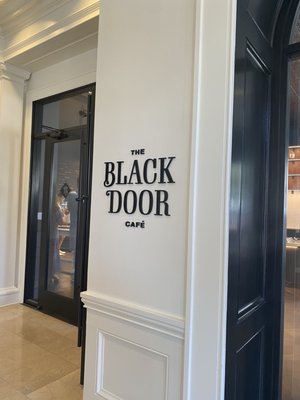 The Black Door Cafe by null