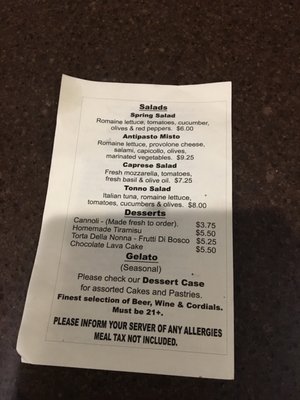 Menu photo 3 Caffe del Mare Medford, MA Menu photo 3 Caffe del Mare Medford, MA