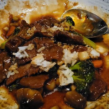 Jade Fusion - Beef and broccoli, check out the mushrooms - Asian Fusion Near Me - Arlington, Washington Jade Fusion - Beef and broccoli, check out the mushrooms - Asian Fusion Near Me - Arlington, Washington