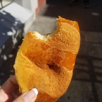Eastern Bakery - Coconut and cream filled on 1st photo and delicious baked pork bun on second photo. - Bakeries Near Me - San Francisco, California