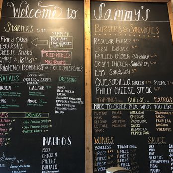 Sammy's Burgers & Brew - MENU at walk in - Burgers Near Me - Beeville, Texas Sammy's Burgers & Brew - MENU at walk in - Burgers Near Me - Beeville, Texas