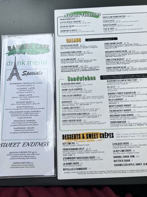 Menu photo 8 Banana Cafe Key West, FL