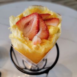 Domie’s Yogurt Boba & Crepe - Creme Brulee Crepe