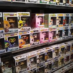 Hot Topic - This pic of their wall of Funko Pop is for you, Lorenzo L! ;)