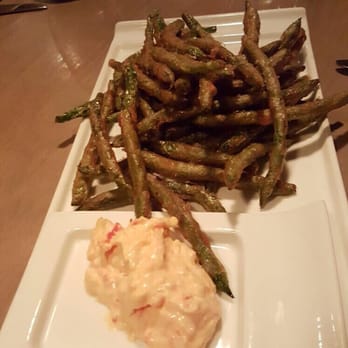 Carson Kitchen - Fried Green Pea with Pepper Jelly Creamcheese - New American Near Me - Las Vegas, Nevada