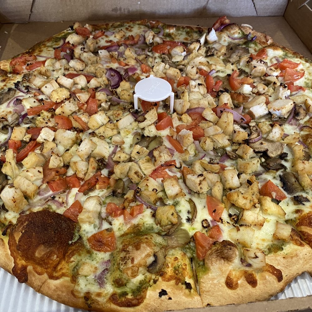 King Kong NY Pizza - Chicken Pesto Pizza - Pizza Near Me - San Jose, California