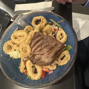 Black N Bleu Restaurant - Steak and calamari salad - Bars Near Me - Mechanicsburg, Pennsylvania Black N Bleu Restaurant - Steak and calamari salad - Bars Near Me - Mechanicsburg, Pennsylvania