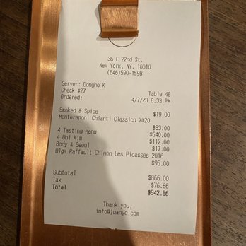 JUA - Bill - Korean Near Me - New York, New York