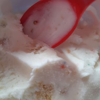 Dairy Queen Store - Birthday cake Blizzard ("small" is MORE than enough for one person). How I love Dairy Queen. - Fast Food Near Me - Downsview, Ontario