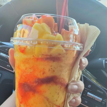 La Michoacana Ice Cream Delight - Mangonada (medium size). All chamoy & mango flavor. - Ice Cream & Frozen Yogurt Near Me - Fullerton, California