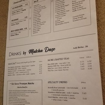 Rewind - The menu - Bubble Tea Near Me - Chandler, Arizona Rewind - The menu - Bubble Tea Near Me - Chandler, Arizona