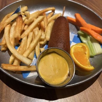 Fireside - Children's corn dog - American Near Me - Naples, Florida Fireside - Children's corn dog - American Near Me - Naples, Florida