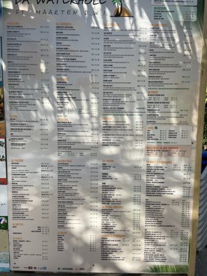 WATERHOLE RESTURANT AND BEACH BAR - Mullet Bay Beach, Sint Maarten