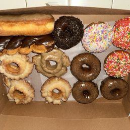 Assorted donuts