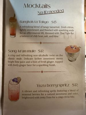 Menu photo 7 Etc Bar X Thaizakaya Costa Mesa, CA