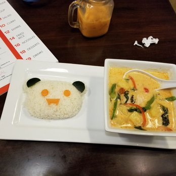 Riceberry Thai Kitchen - yellow shrimp curry soup. FABULOUS. the Tai basil leaf taste a bit like black licorice. just incredible. again I asked for non SPICY - Thai Near Me - Upland, California Riceberry Thai Kitchen - yellow shrimp curry soup. FABULOUS. the Tai basil leaf taste a bit like black licorice. just incredible. again I asked for non SPICY - Thai Near Me - Upland, California