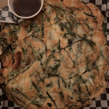 Kosoo - Chive pancake - Korean Near Me - Vancouver, British Columbia