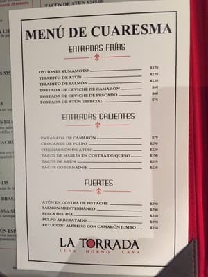 Menu photo 3 La Torrada San Pedro Garza García, NLE Menu photo 3 La Torrada San Pedro Garza García, NLE