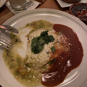 Panxa Cocina - Enchiladas.... Yum - Cocktail Bars Near Me - Long Beach, California