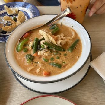 Mae Sai Thai Food - Panang Curry with chicken. - Thai Near Me - Temecula, California