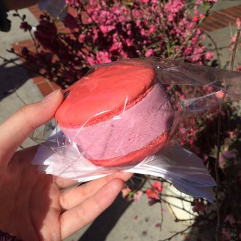 Van's Bakery - Raspberry Lychee Macaron Ice Cream - Bakeries Near Me - San Jose, California
