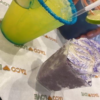 Taco Love - Mango margarita and ube tres leches. - Tacos Near Me - Davie, Florida Taco Love - Mango margarita and ube tres leches. - Tacos Near Me - Davie, Florida