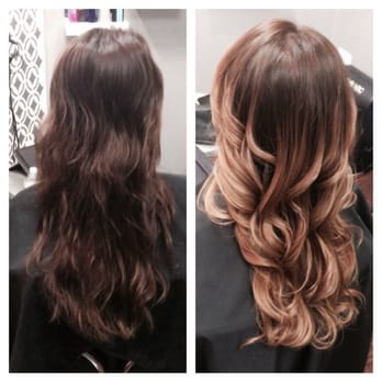 Hair By Elyse - Base color and ombré balayage done by Elyse - Hair Stylists Near Me Hair By Elyse - Base color and ombré balayage done by Elyse - Hair Stylists Near Me