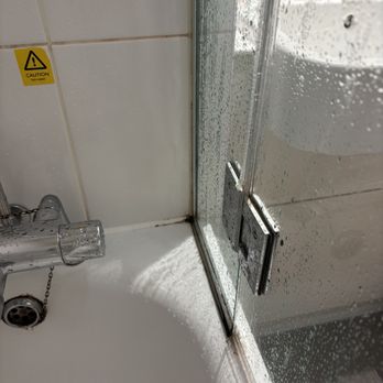 Premier Inn - Mold in the showers - Hotels Near Me - Inverness, HLD