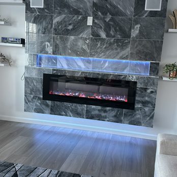 Expert Touch Tiling - a modern living room - Tiling Near Me