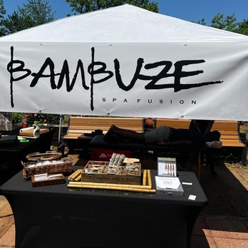 Bambuze - Available for festivals and outdoor events, private parties and pop ups. - Massage Near Me