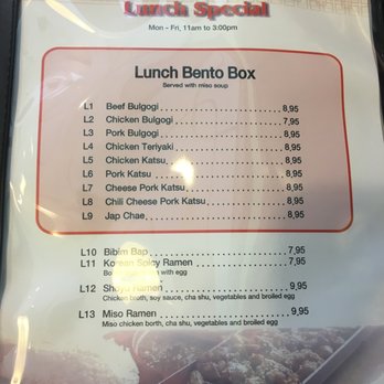 KOGI Korean BBQ - Lunch Menu M – F - Korean Near Me - Tucson, Arizona