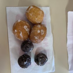 Dunkin' - Chocolate munchkins the size of marbles