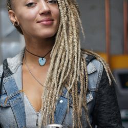 The Brooklyn Barber Academy - One of our ROCKSTAR stylists, Jessie! Has the best eye for color and fashion. Come by and check her out!