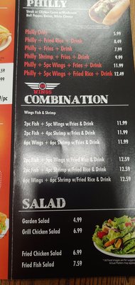 Menu photo 5 Wings 88 Irving, TX