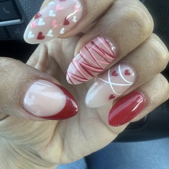Bloom Nail Arts & Spa - Valentine's Day nails - Nail Salons Near Me - Orange, California