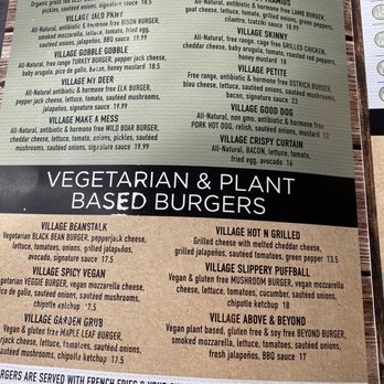 Burger Village - So many kinds of vegan & meat patties! - Burgers Near Me - Edmonton, Alberta Burger Village - So many kinds of vegan & meat patties! - Burgers Near Me - Edmonton, Alberta