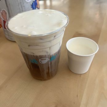 Copa Vida - The cold brew with the accidentally too-sweet foam (exactly how I prefer it) and the extra sweetfoam in another cup! - Coffee & Tea Near Me - San Marcos, California Copa Vida - The cold brew with the accidentally too-sweet foam (exactly how I prefer it) and the extra sweetfoam in another cup! - Coffee & Tea Near Me - San Marcos, California