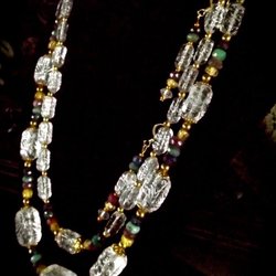 Blue Sea Artisans - Necklace by vintage jewelry designer, Cathie Ann Amelotte.