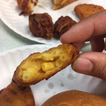 Perfectly Frank - Fried Mac and cheese. You need more than one order (4 pieces) - Breakfast & Brunch Near Me - Norfolk, Virginia Perfectly Frank - Fried Mac and cheese. You need more than one order (4 pieces) - Breakfast & Brunch Near Me - Norfolk, Virginia