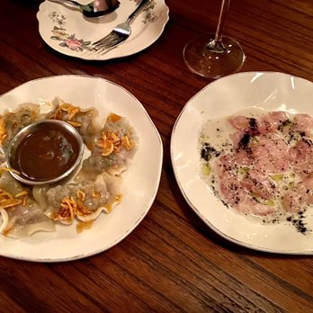 Cobi's - Pork DUMPLINGS, kampachi - Indian Near Me - Santa Monica, California Cobi's - Pork DUMPLINGS, kampachi - Indian Near Me - Santa Monica, California