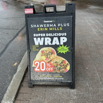 Shawerma Plus - Sign outside - Mediterranean Near Me - Mississauga, Ontario Shawerma Plus - Sign outside - Mediterranean Near Me - Mississauga, Ontario