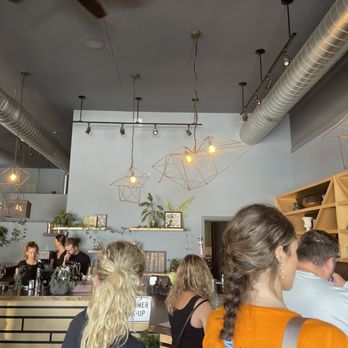 The 205 Coffee Bar - Love the decor inside - especially the geometric light fixtures - Coffee & Tea Near Me - Holland, Michigan The 205 Coffee Bar - Love the decor inside - especially the geometric light fixtures - Coffee & Tea Near Me - Holland, Michigan