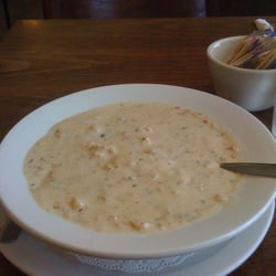 Tony's Seafood Restaurant - Tony's famous clam chowder